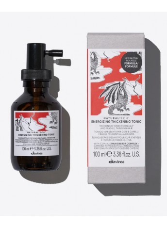 Енергетичний тонік для збільшення об'єму волосся Davines Naturaltech Energizing Thickening Tonic, 100 мл