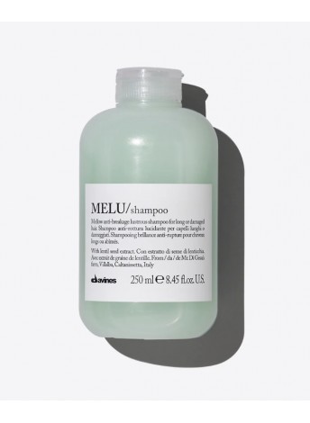Шампунь проти ламкості для блиску пошкодженого та довгого волосся Davines Essential Haircare MELU Shampoo, 250 мл 