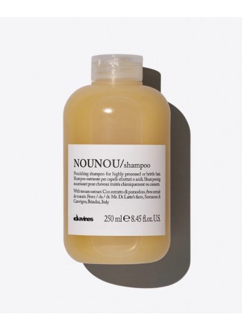 Живильний шампунь для пошкодженого сухого волосся Davines Essential Haircare NOUNOU Shampoo, 250 мл