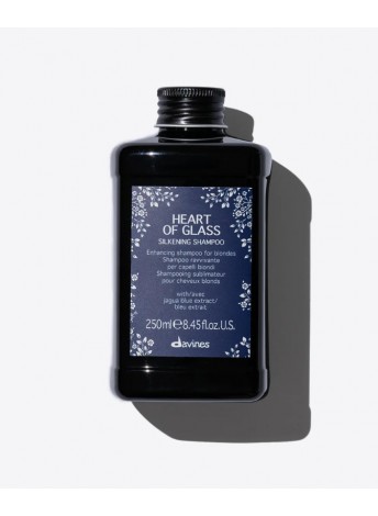 Шампунь для підтримки кольору блонд та шовковистості волосся Davines Heart of Glass Silkening Shampoo, 250 мл