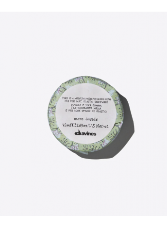 Еластик-гель середньої фіксації для матового ефекту Davines More This is a Medium Hold Finishing Gum, 75 мл