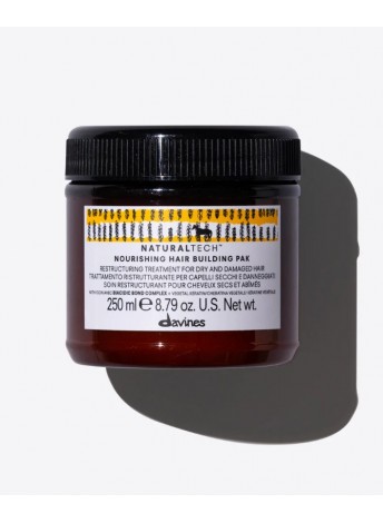 Живильний догляд для реструктуризації пошкодженого волосся Davines Hair Buiding Pack, 250 мл
