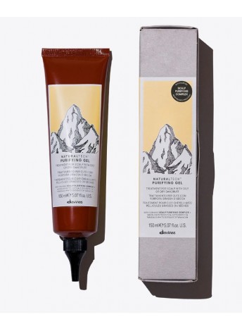 Очищувальний гель проти сухої або жирної лупи Davines Naturaltech Purifying Gel, 150 мл